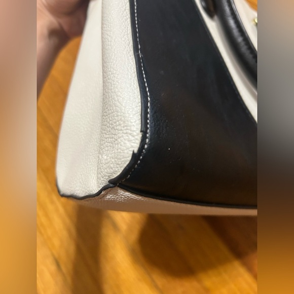 Steve Madden Black and White Purse Handles and Crossbody - Picture 12 of 14
